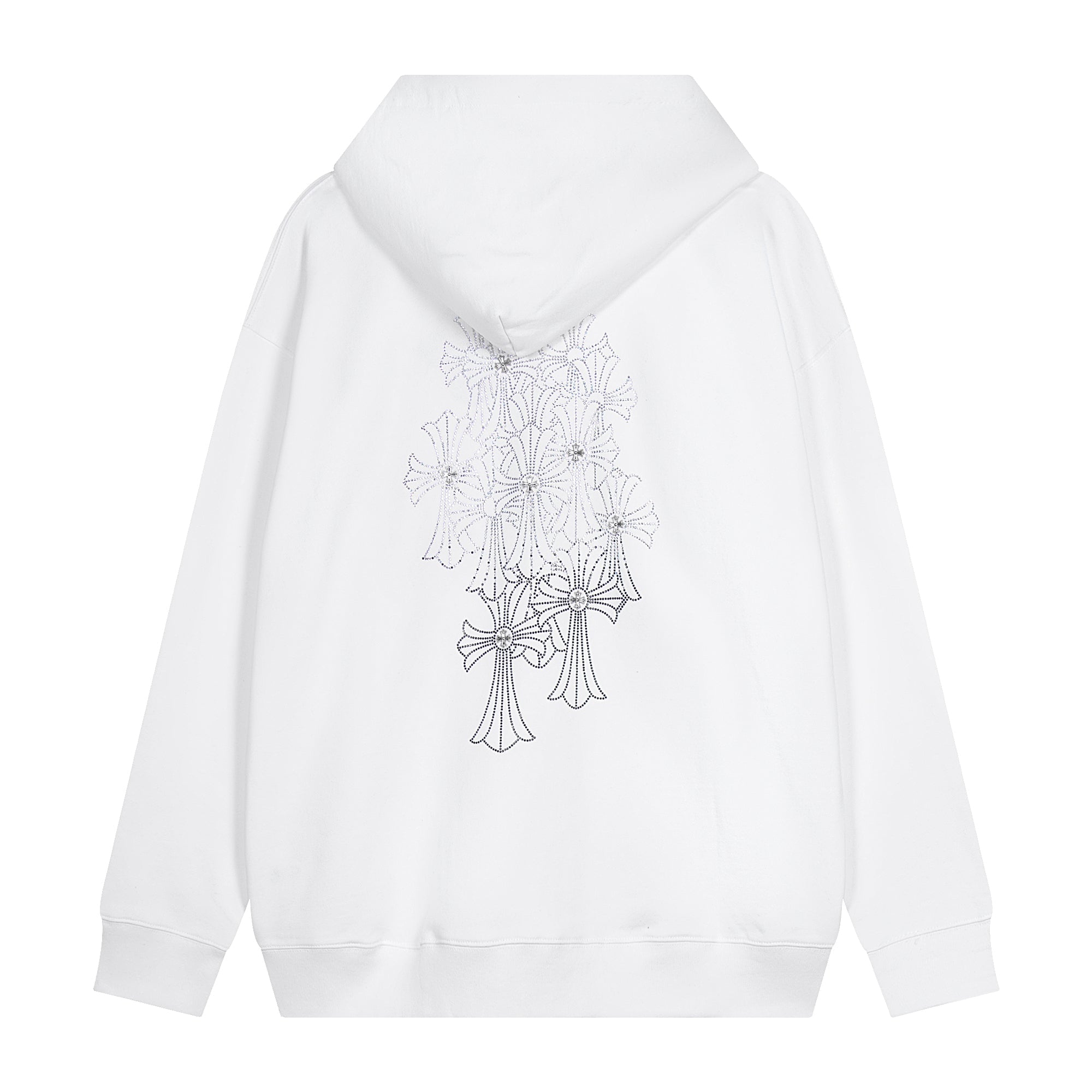 Chrome Hearts New Zip Up Hoodie -TQ02