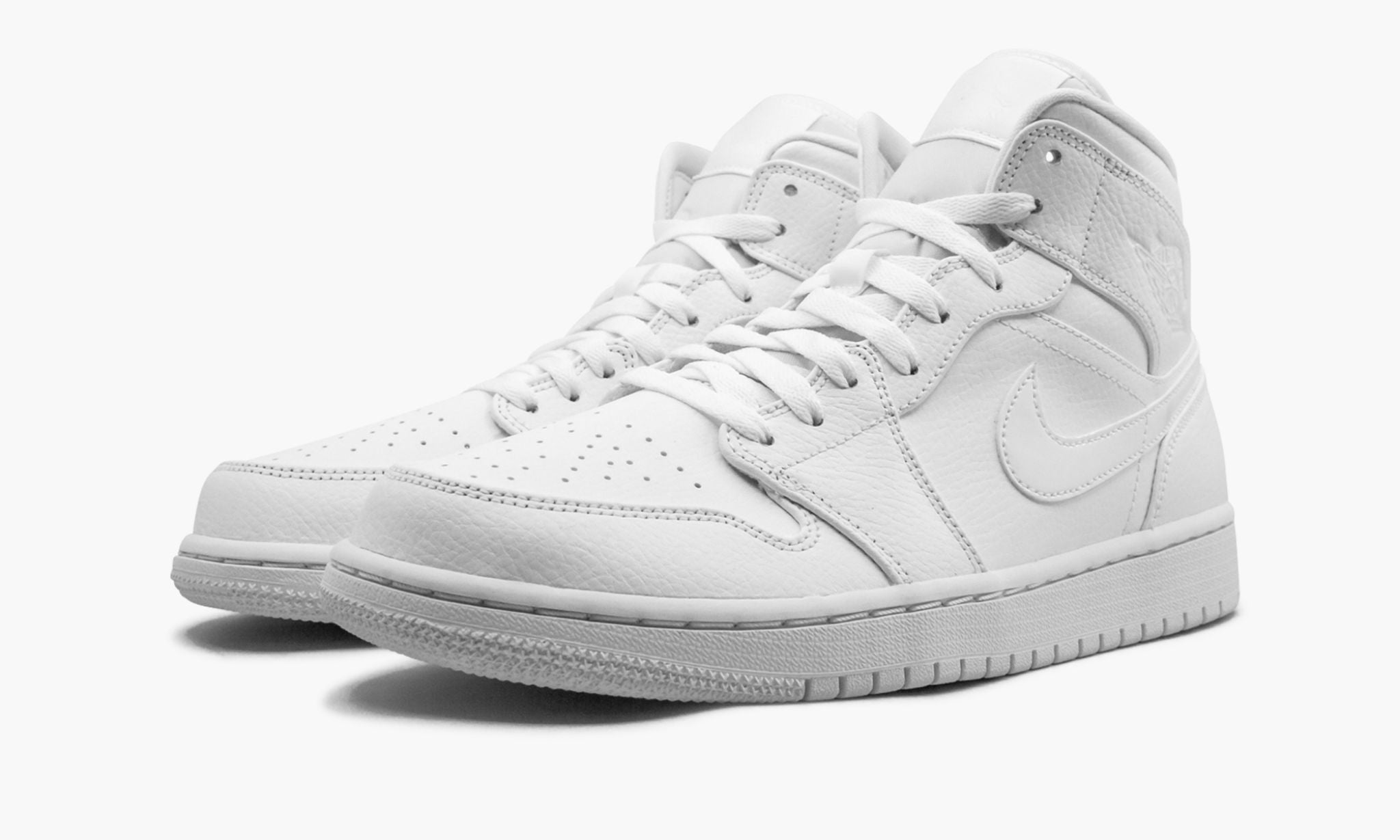 Air Jordan 1 Mid Triple White