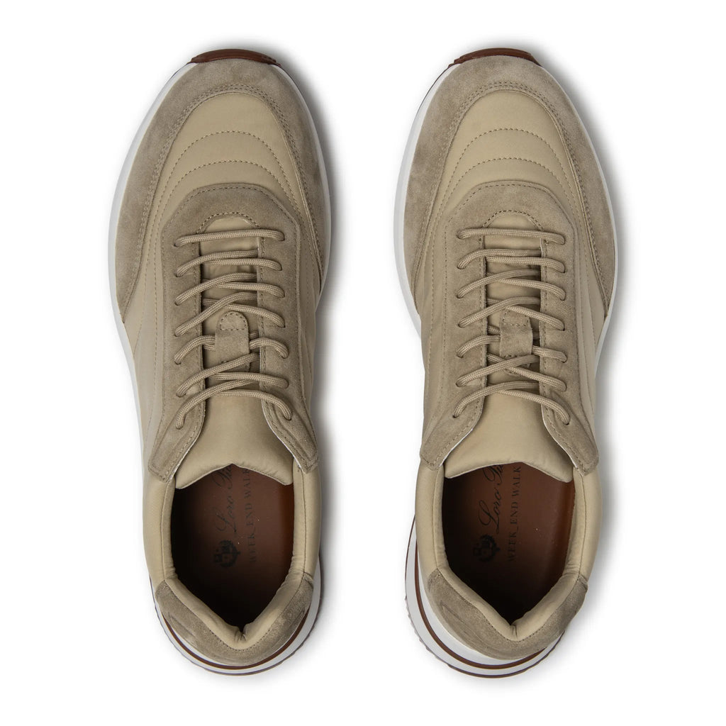 Loro Piana Week End Walk Sand Shell Sneaker