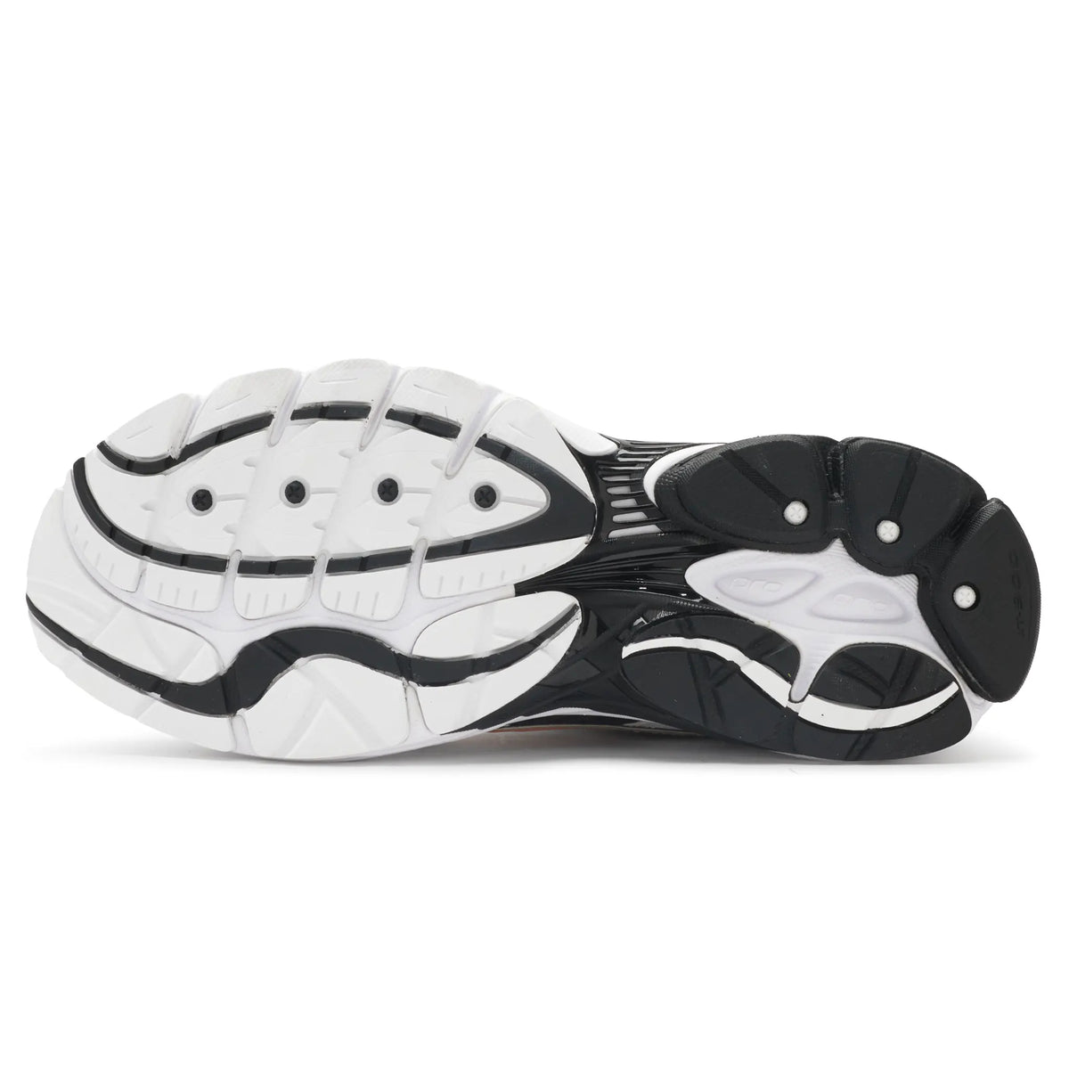 Saucony Progrid Omni 9 Speed Shades White Black Orange Vo2 Sneakers
