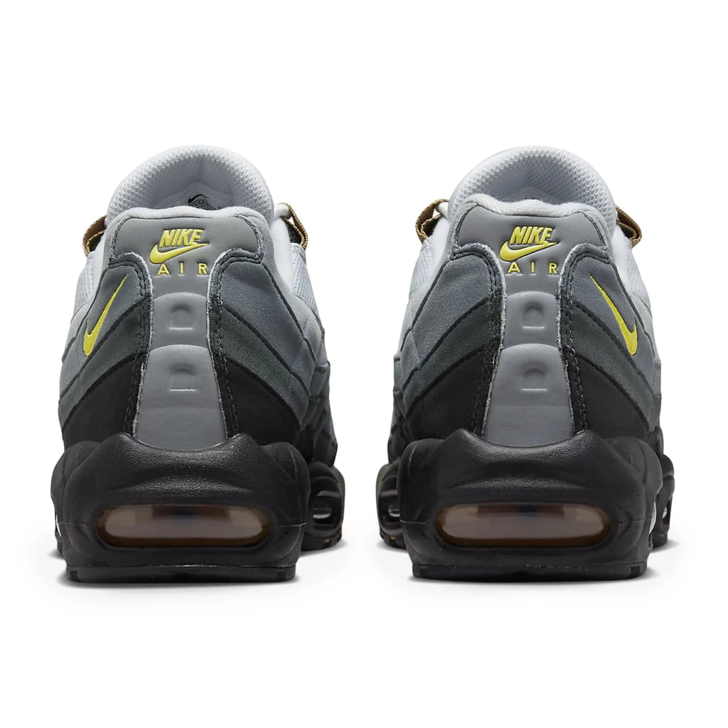 Nike Air Max 95 Icons Yellow Strike Sneakers - Grey