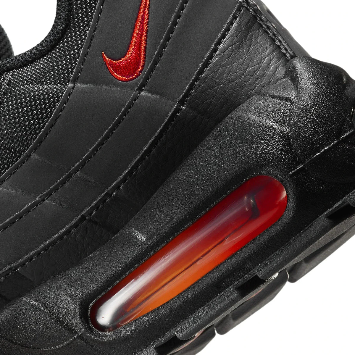 Nike Air Max 95 Black Red Orange Sneakers