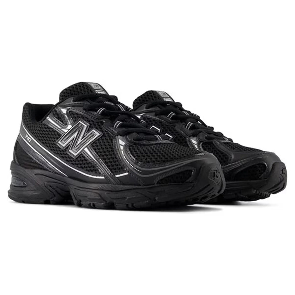New Balance 740v2 Black Silver Metallic Sneakers