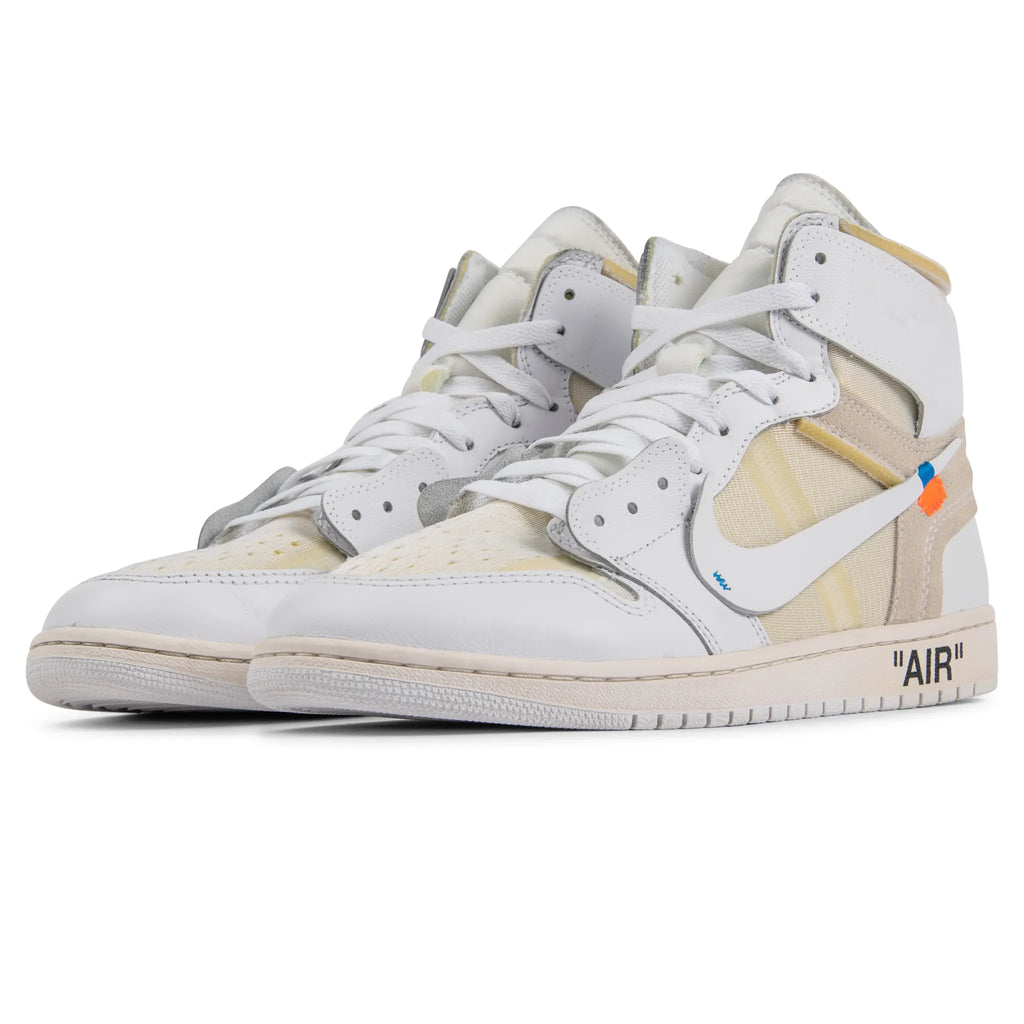 Preloved - Off-White x Air Jordan 1 Retro High OG White Sneakers