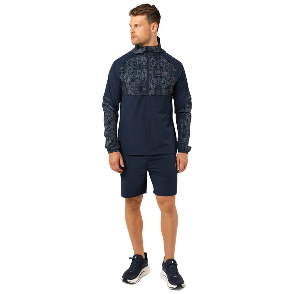 Reprimo Shibori Navy Windbreaker