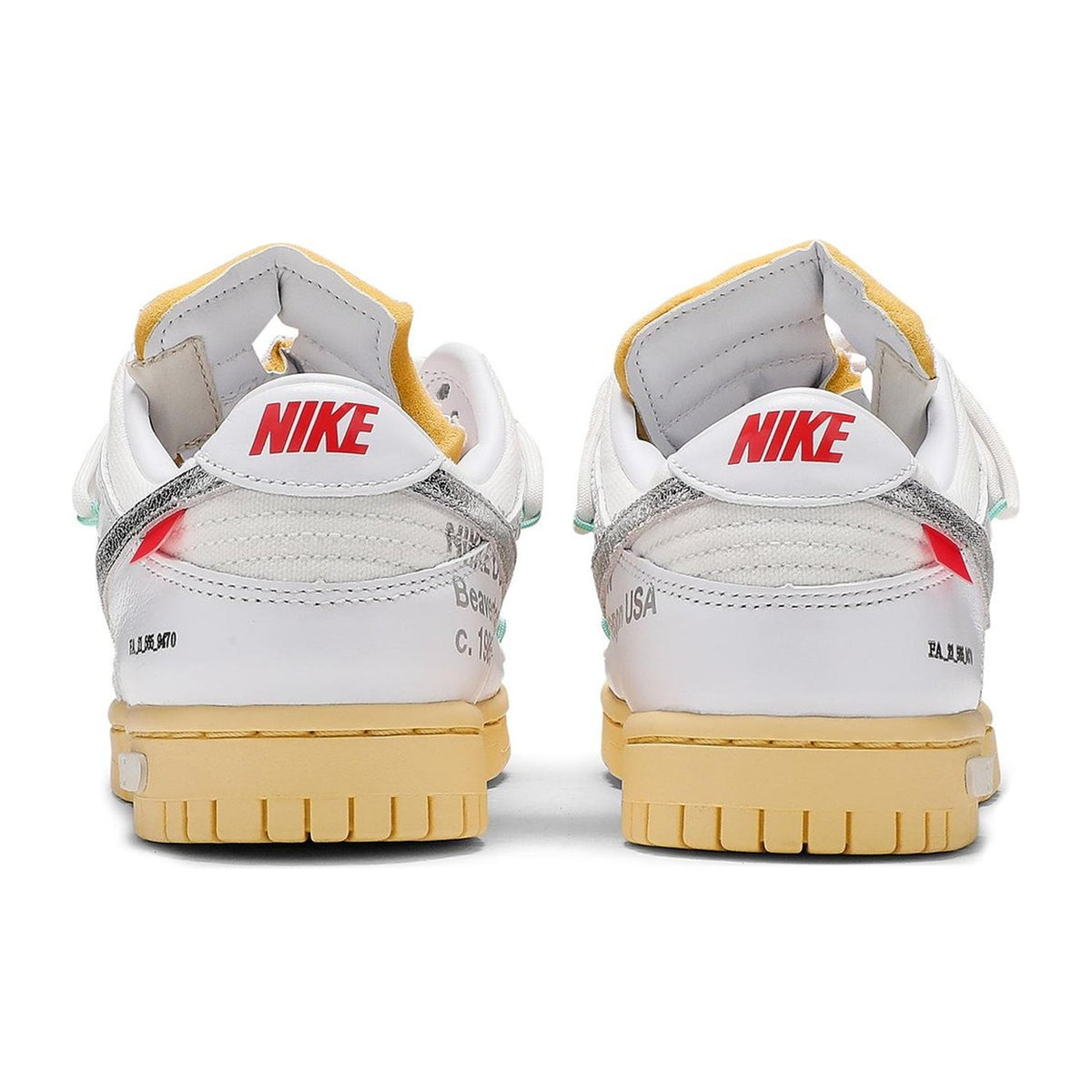 Nike x Off-White Dunk Low Lot 1 Sneakers