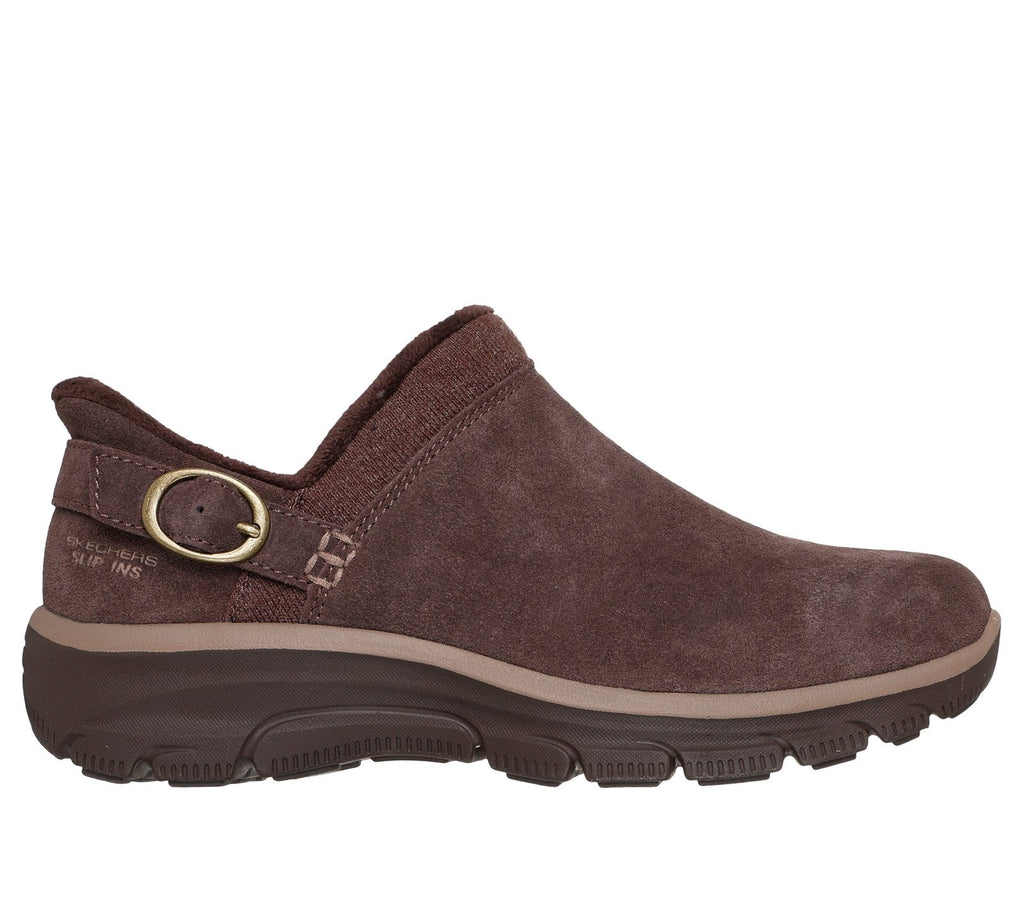 Skechers Slip-ins Relaxed Fit: Easy Going - Modern Time, CHOCOLATE