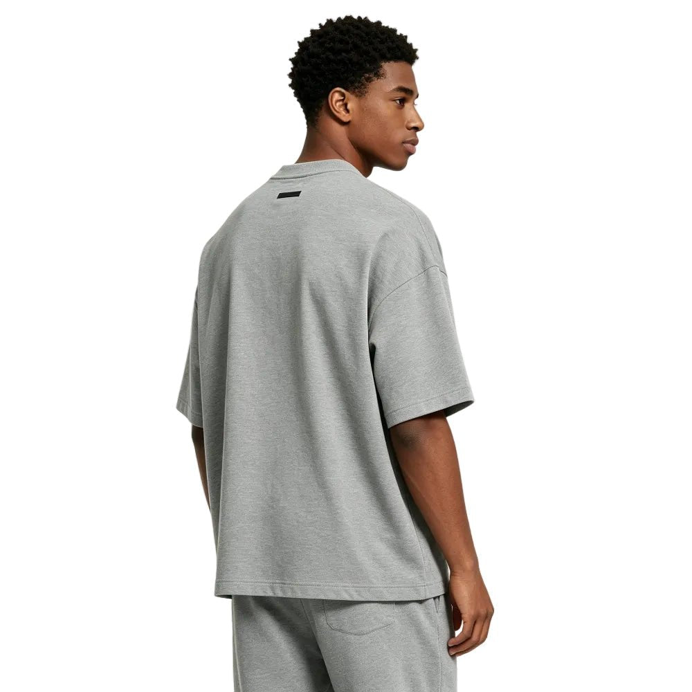 Fear of God Essentials Jersey Crewneck T-Shirt Dark Heather