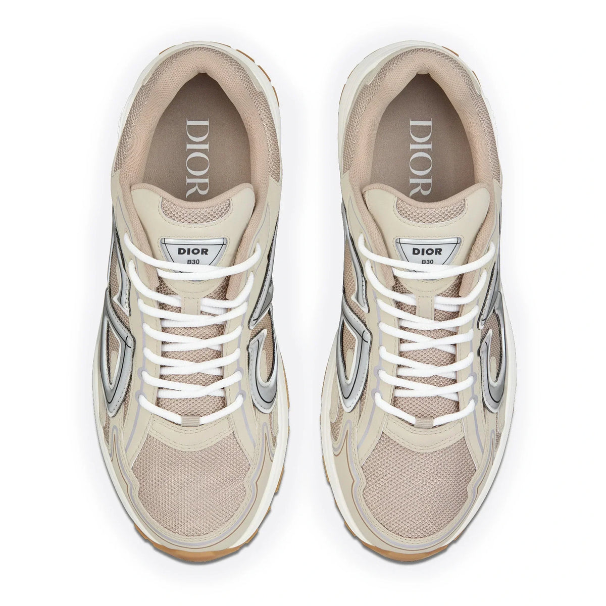 Dior B30 Mesh Cream Trainer - Beige