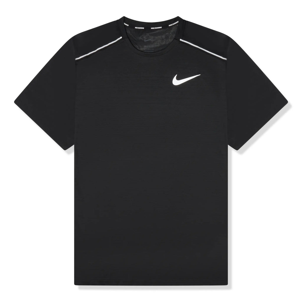 Nike Dri-FIT 1.0 Black Miler Running T-Shirt